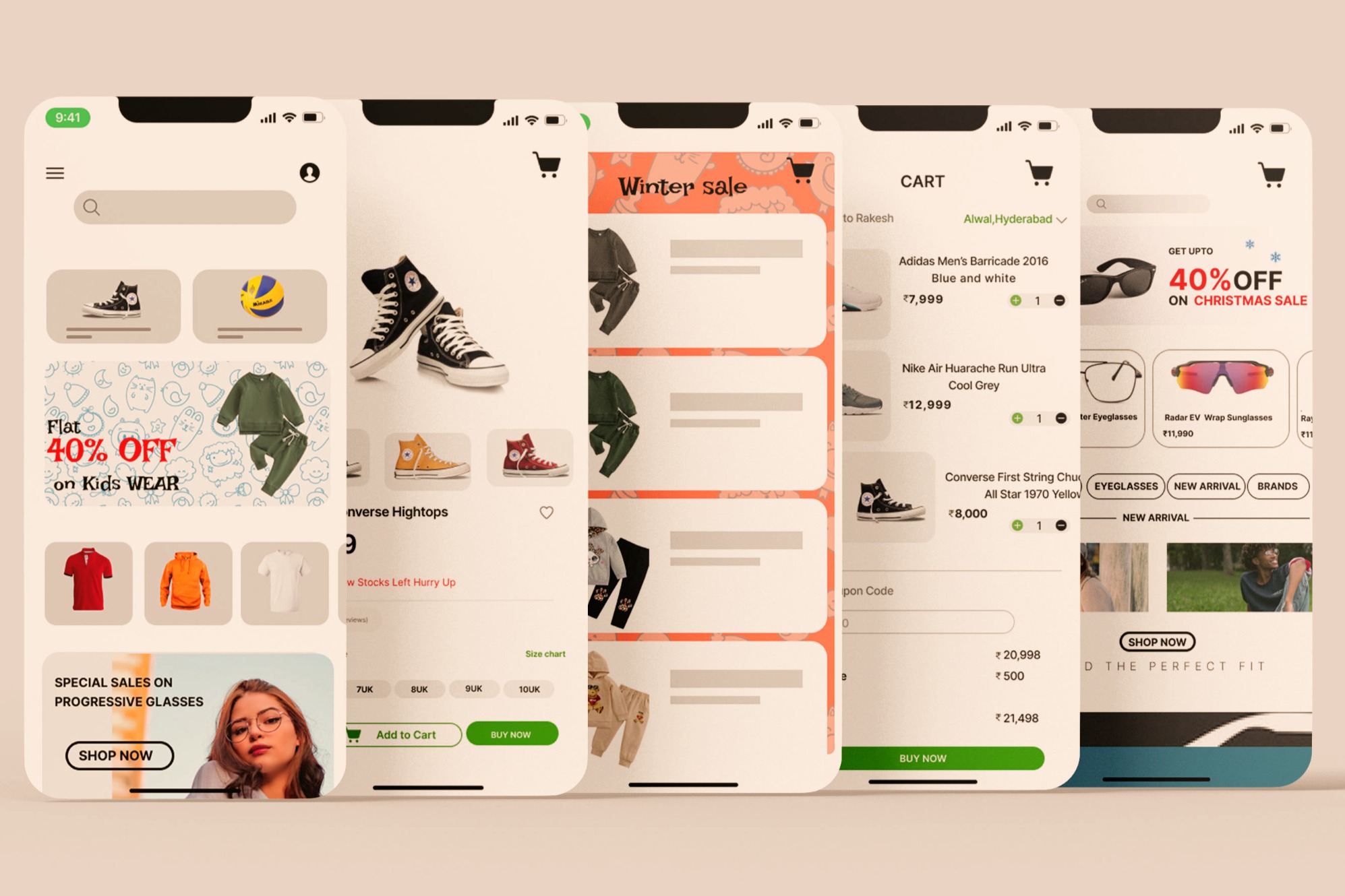 Shopping App UI